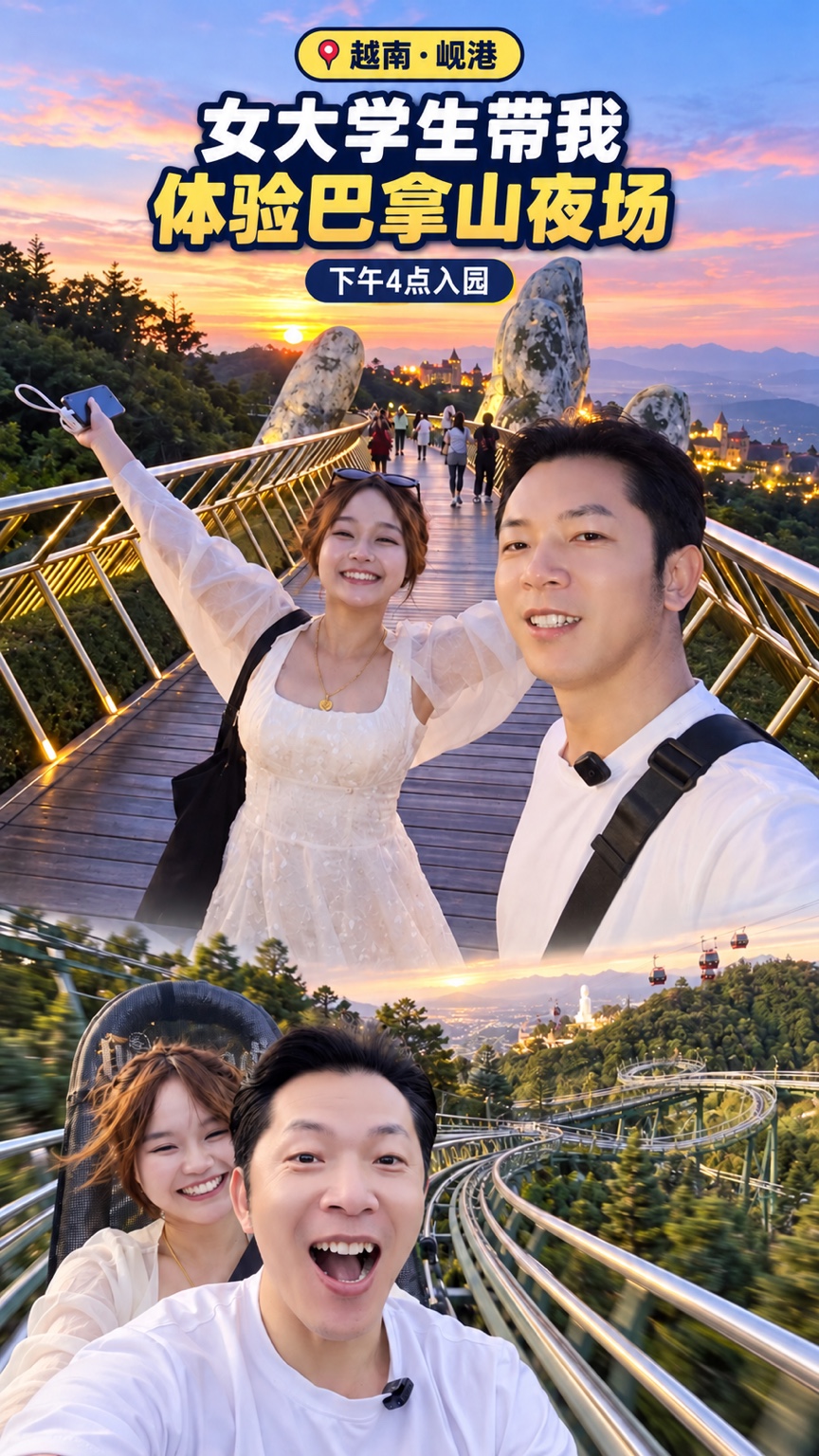 安的旅行亲自体验岘港巴拿山